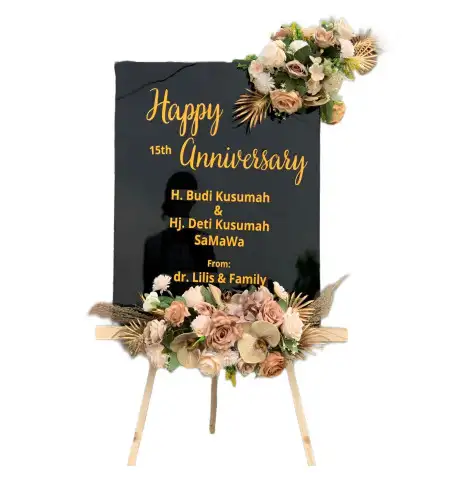 Papan Bunga Akrilik Plosogeneng